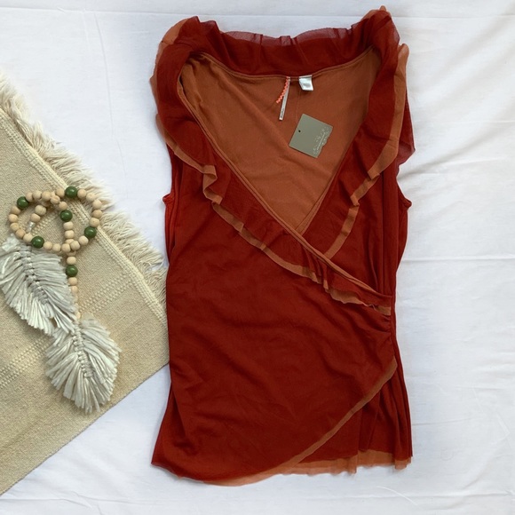 Anthropologie Tops - Anthropologie Ric Rac Autumn Ruffled Blouse